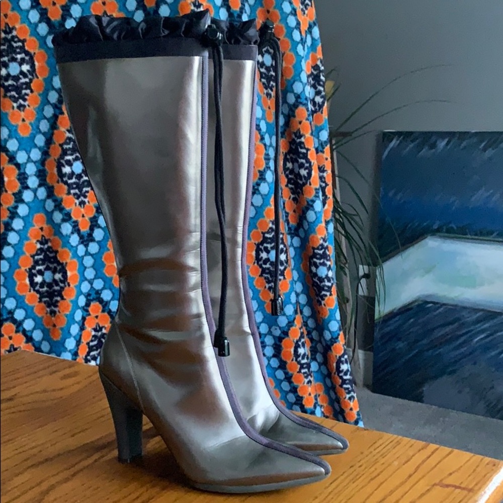 FUN Cole Haan Tall Metallic Boot
